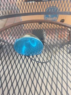 Blue Solar Outdoor Garden Light