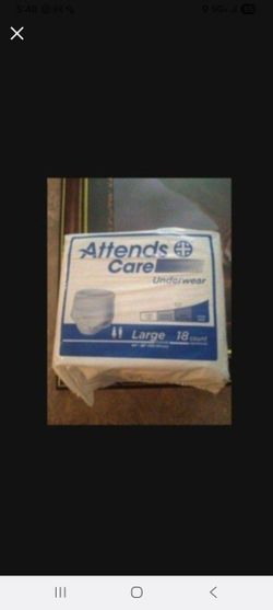 Attends Adult Diapers Box 