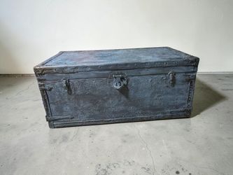 Steamer Trunk with Hardware