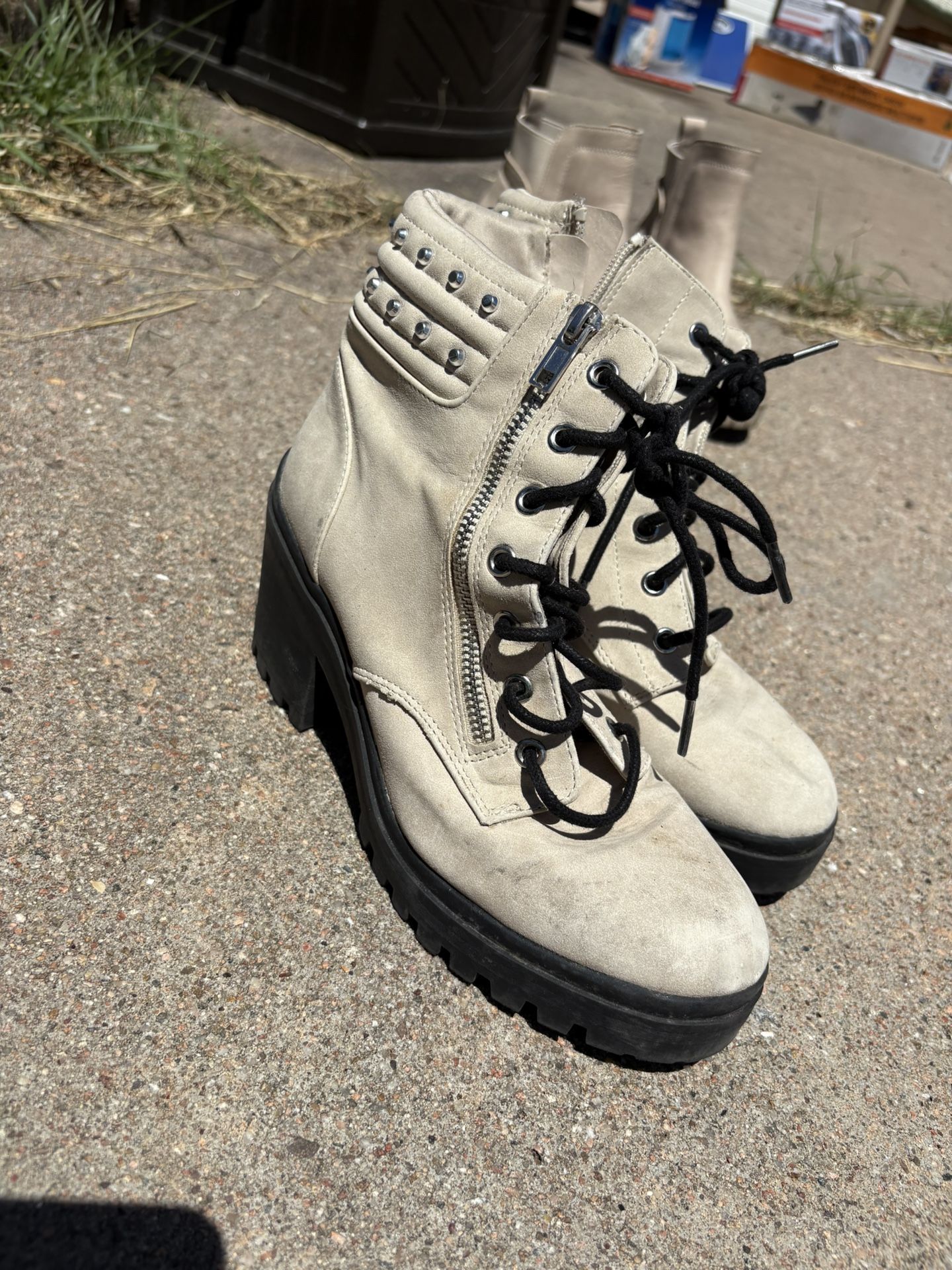 No Boundaries Heeled Boots