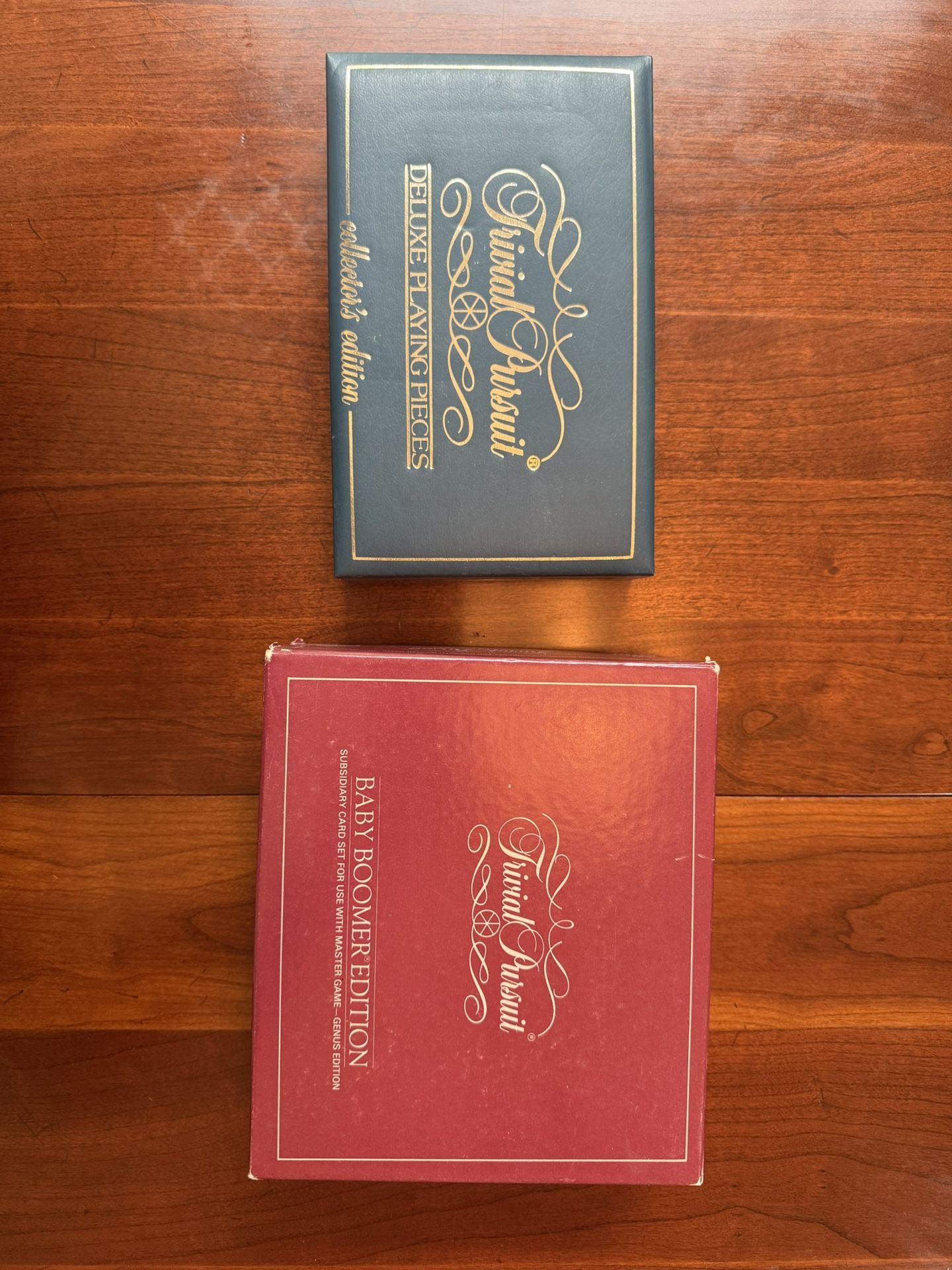 Vintage Trivial Pursuit with Deluxe Playing Peices