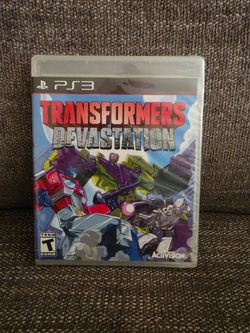 Transformers Devastation PS3 Game - Sealed!