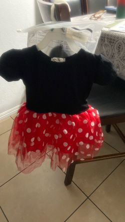 New Minnie Mouse dress with Minnie Mouse headband