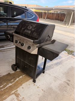 Free BBQ and propane tank