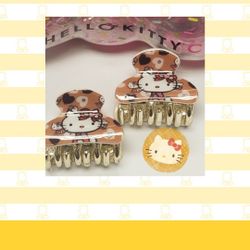 New Hello Kitty Fashion Hair Clips Set
