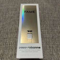 Paco Rabanne Fame Perfumed Body Lotion – New Sealed (100ml / 3.4 fl oz)