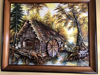 3 dimensional leader painting