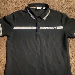 burberry shirt size L (kids)
