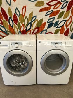Kenmore washer and dryer laundry
