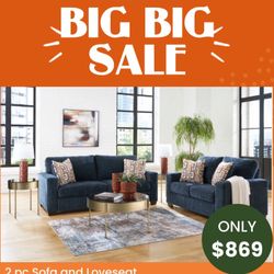 2 Pc Sofa And Loveseat 