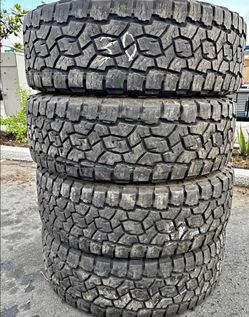 35x12.50/22 Set 4 Tires Toyo Con Excelente calidad 📱