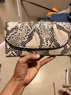Snake Print Wallet 