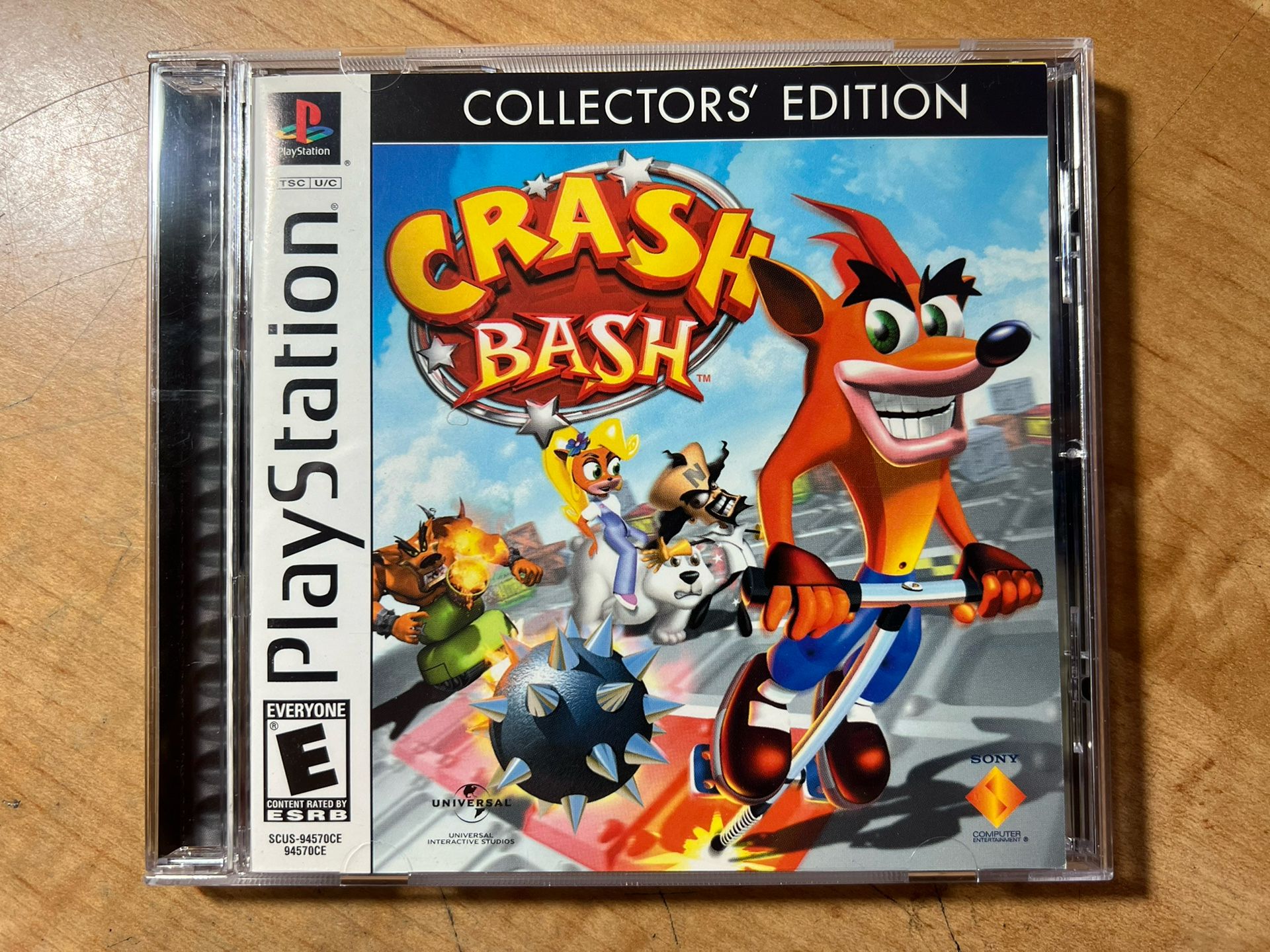 Crash Bash Collectors' Edition (Sony PlayStation 1, 2002) Ps1 Complete