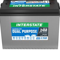 INTERSTATE DUAL BATTERY  24M-AGM-A