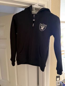 NFL Las Vegas Raiders Youth Zip-Up Hoodie