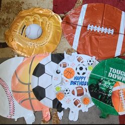 Sports Balloons Sports Decorations Soccer Baseball Football Basketball