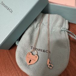 Tiffany Heart Pendant Necklace