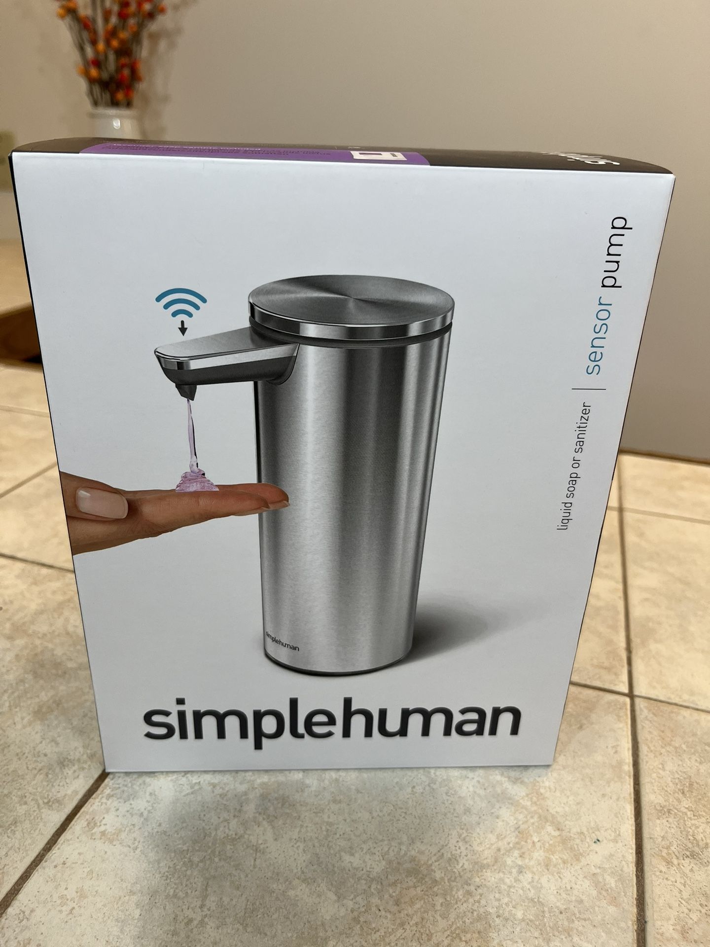 Simplehuman Sensor Soap Dispenser 9 0z