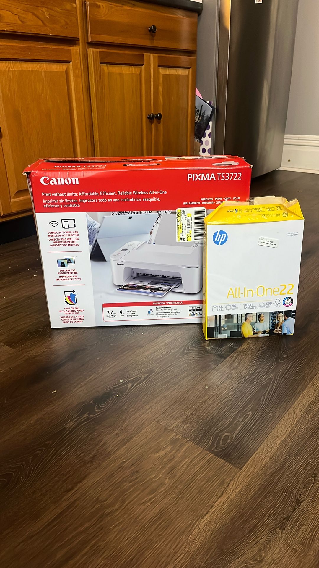 Canon Ts37722 And Pack Of Paper 