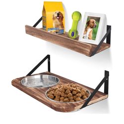 Wall Mounted Elevated Pet Feeder
