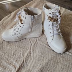 White Wedge Shoes