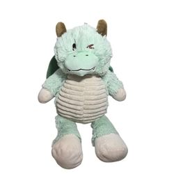 Green Dragon Soft Plush Stuffed Animal Toy 14" H 