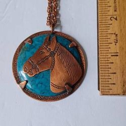 Copper 1940's and 1950's Jewelry Necklaces,  Bracelets, Dragon Pendant