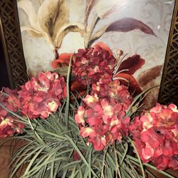 Wall Painting And Matching Plant 