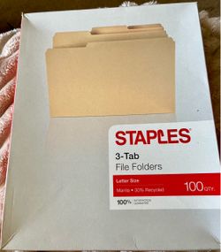 Manila folders