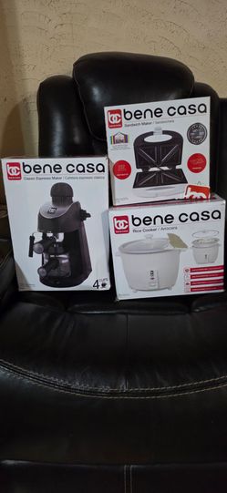 Sándwich maker expresso and rice cooker
