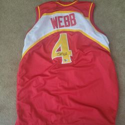 Spud Web Jrrsey  Signed