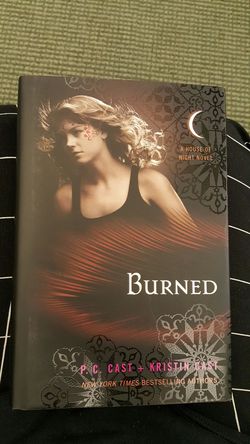 Burned A House Of Night Novel by p.c cast + Kristin Cast Hardcover Book