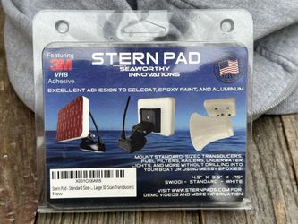 Stern Pad For Boat - Underwater Lights or Transducer Mount