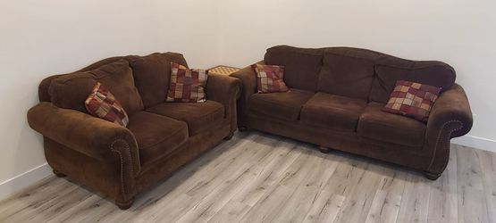 Brown couches for Sale (as is)