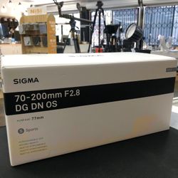 Sigma 70-200 2.8 Sony E
