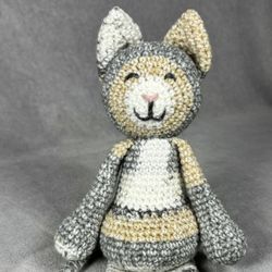 Handmade Stuffed Kitty Cat