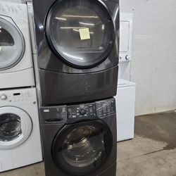 Kenmore Elite Black Front Load Washer And Dryer 