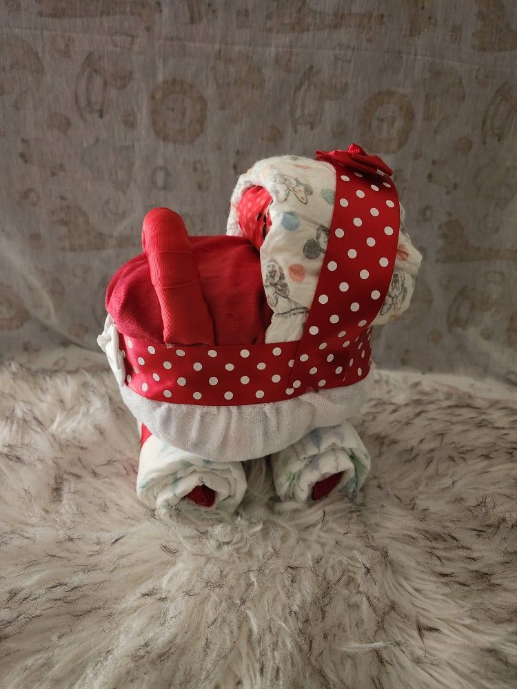 MINNIE MOUSE DIAPER STROLLER
