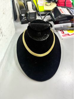 15”  14k gold necklace