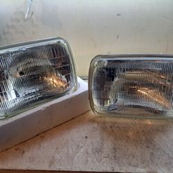 2 Par De Faros Delanteros Para Nissan D21 Hardbody  88 Al 97