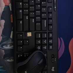 Logitech Mouse And Keyboard 