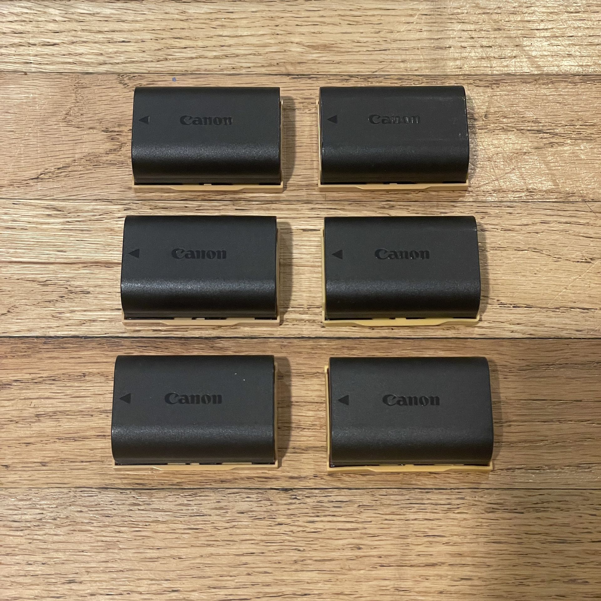 Canon LP-E6N Batteries $30/ Each - NO SHIPPING 