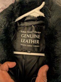 Leather jacket