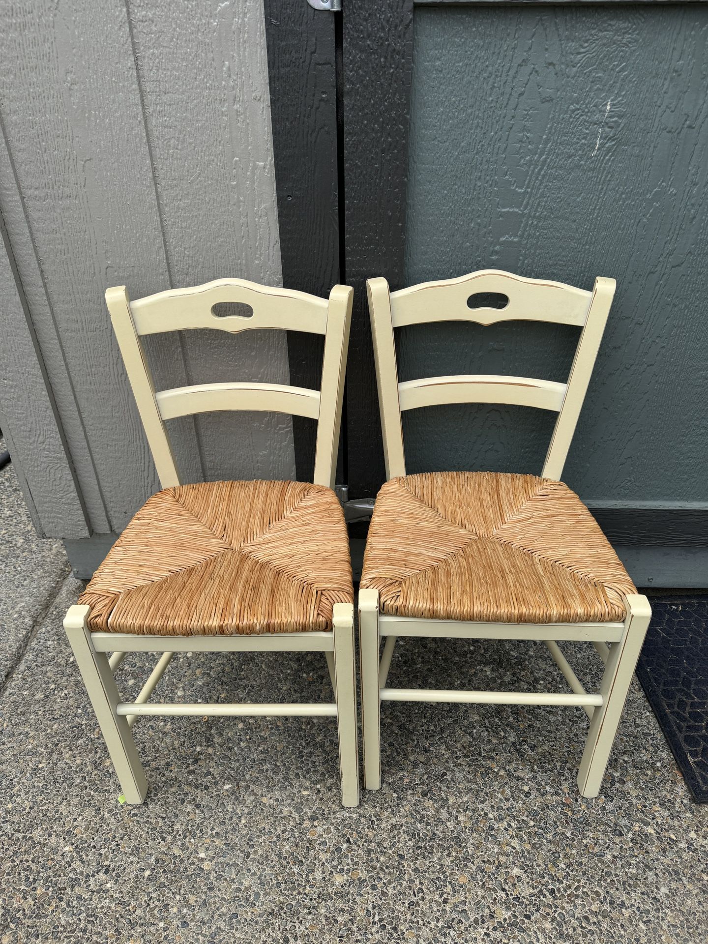 Pottery Barn kids Wood Chairs