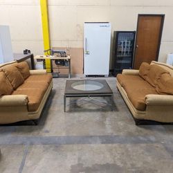 Couches And Table 