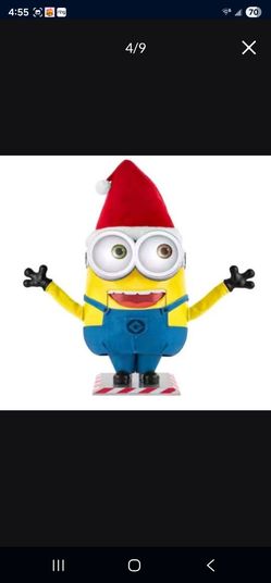 $200 obo - Brand new in box universal 3.5 Ft Animated LED Holiday Minion Christmas