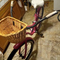 Bike HuFFY 26inch Single Peach Cruiser Like New Confortaple  Seat Work Perfect Evrything Is Good 