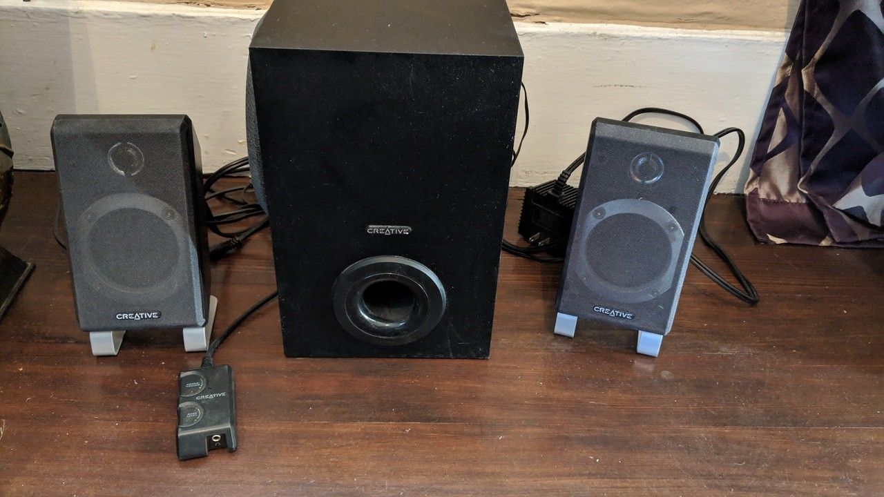 Creative Labs stereo system
