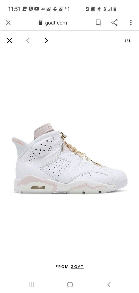 Jordan 6 Gold