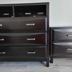 TV Stand/Dresser + Two Nightstands